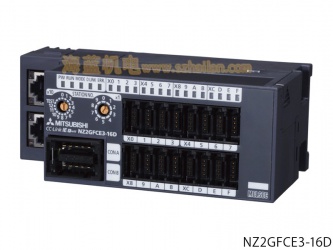 NZ2GFCE3-16DE|16點 DC24V（源型）輸入，遠程模塊、e-CON連接器、3線式